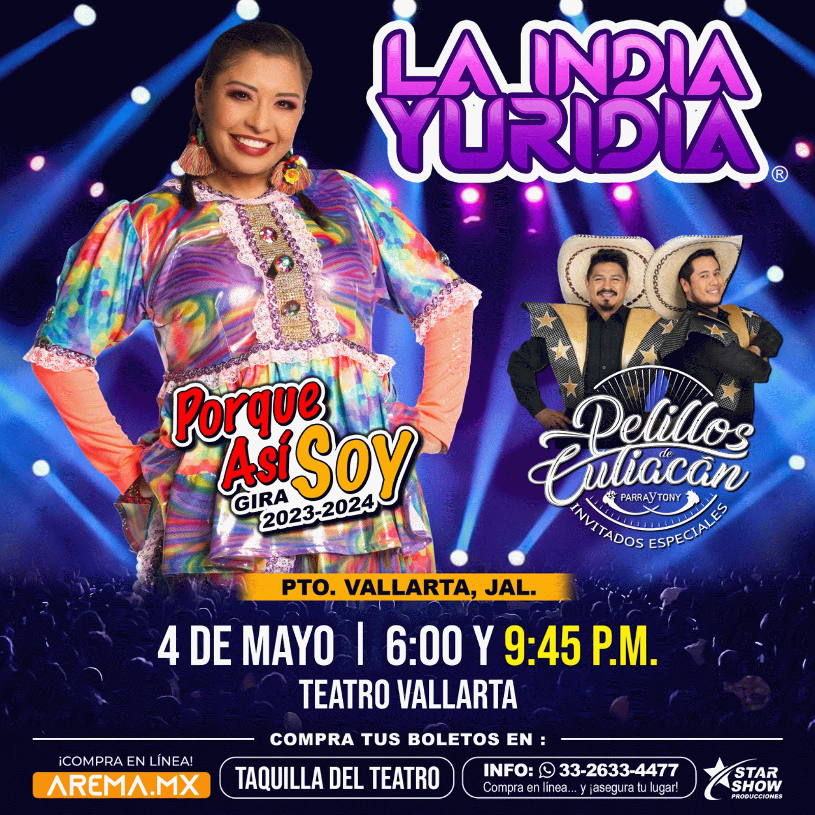 LA INDIA YURIDIA "Porque así soy"
